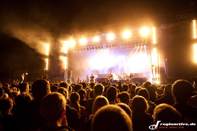 Royal Republic (live beim Mini-Rock-Festival in Horb, 2015)