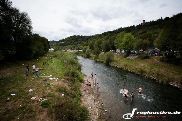 Naturverbunden - Impressionen vom Samstag beim Mini-Rock-Festival 2015 in Horb am Neckar 